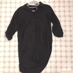 High low Button down